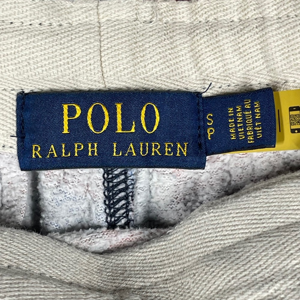 Polo Ralph Lauren Mens Small Plaid Fleece Shorts Multicolor Drawstring Pony Logo - Picture 4 of 11